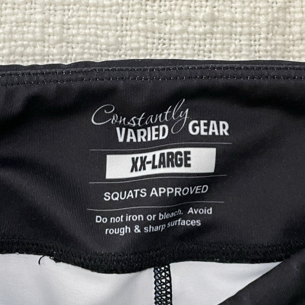 CVG Women's Squat Proof Blue‎ Leggings Women's XXL Rap Legends Print Gym EUC - Picture 3 of 5